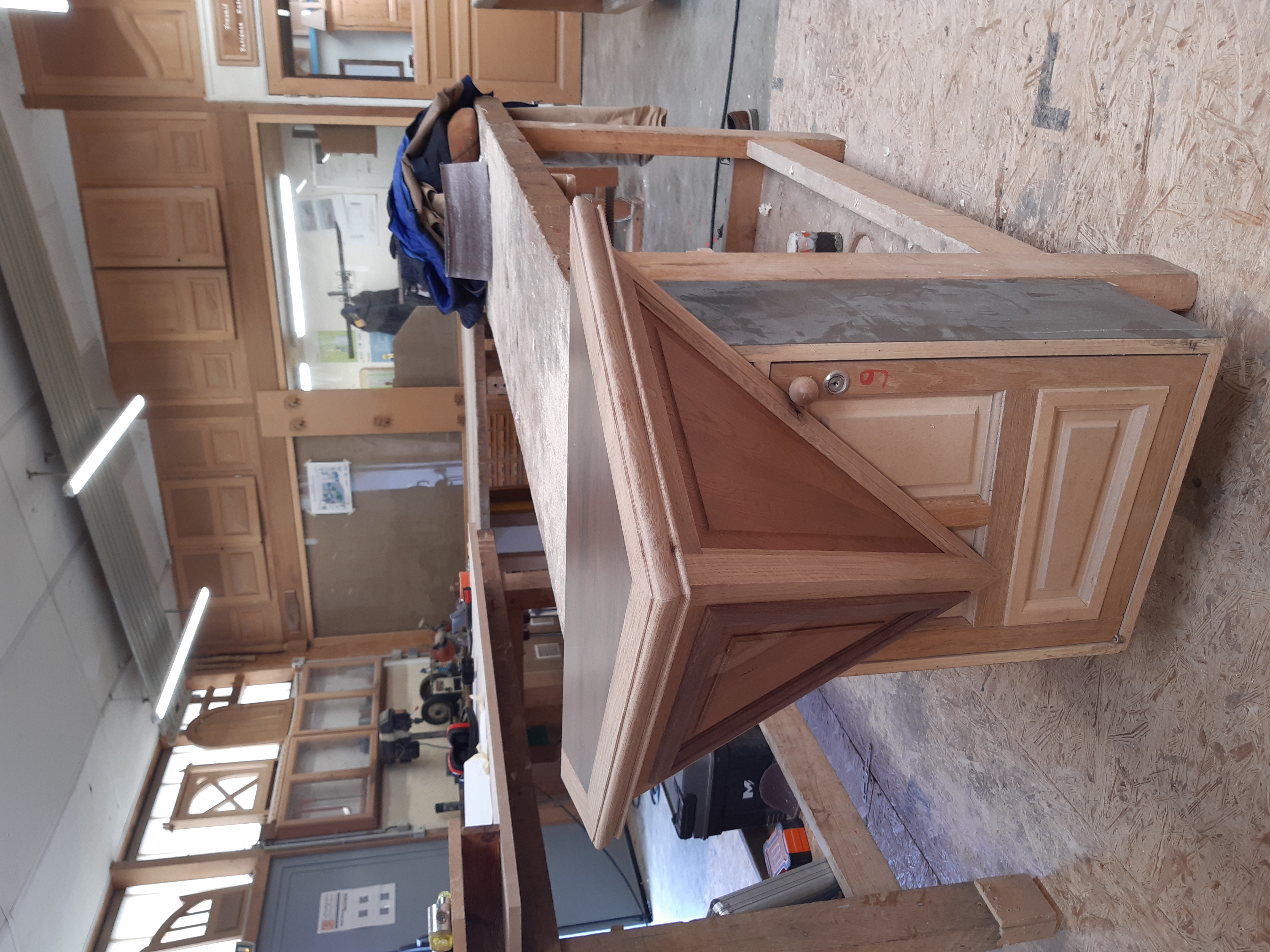 Détail de travail en bois